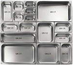 STAINLESS STEEL GASTRONORM PANS