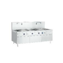 Dual Large Induction Wok Range