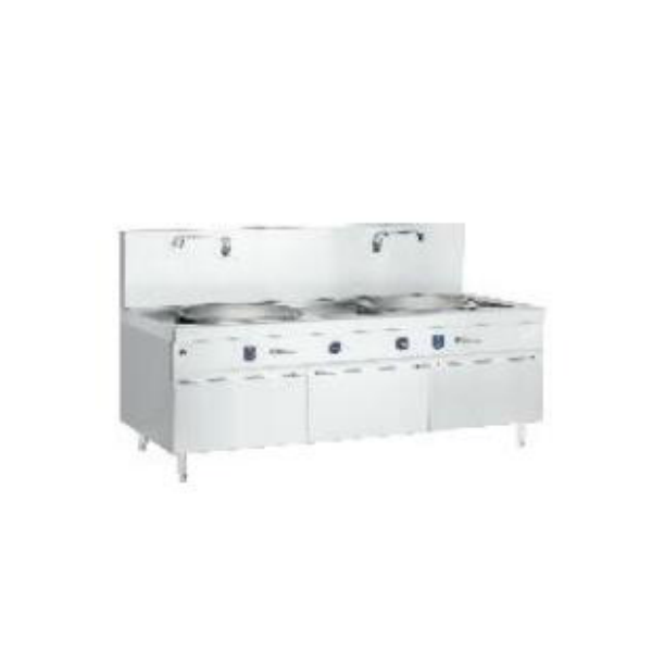 Dual Large Induction Wok Range