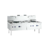 Guangdong Style Environmental Cooking Range-Dual Burner with rear pots