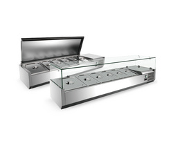 SW Series Table Refrigerated Salad Table SWG4-0.05