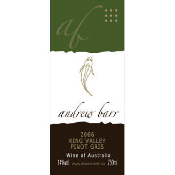 Wine—KING VALLEY PINAT GRIS