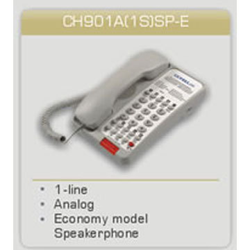 CH901A(1S)SP-E   Guestroom Telephones