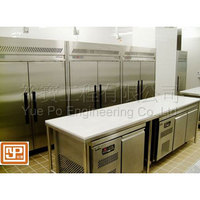 Upright freezer and refrigerator