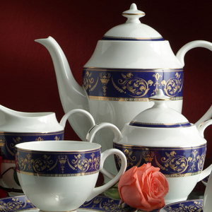Royal Courtyard-Blue, tea set, cup dinnerware