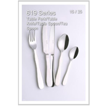 619 series dinnerware, knife fork