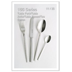 186 series dinnerware, knife fork