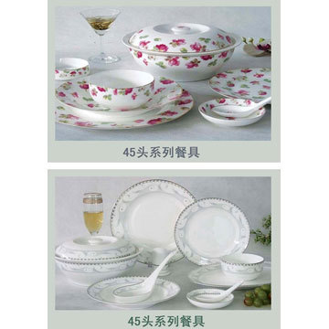 45suits series3 and series 4 dinnerware