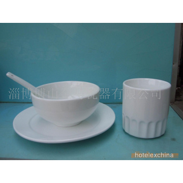 bone china dinnerware, cup, bowl, spoon，plate dinnerware