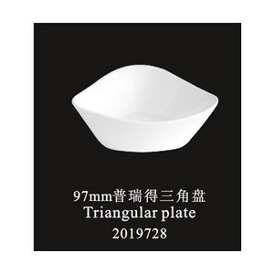 Triangular plate