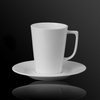 Rayl coffee cup and plate