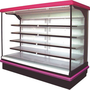 Fifth vertical refrigeration show counter(wide) cooked food counter