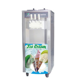 KS-5218 Three-coloured Soft Ice Cream Machine