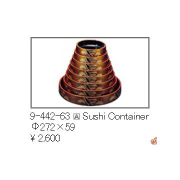 Sushi Container, Sushi-Plate 4 dinnerware