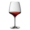 Burgundy glassware cup