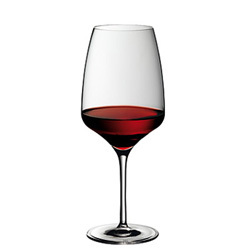 Red wine goblet glassware cup