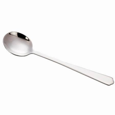 Polished handle feast spoon