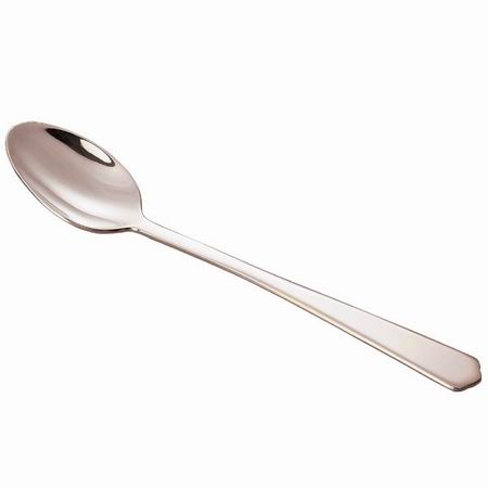 Polished handle feast spoon
