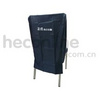 black chair cover