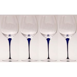 SL500_AA300  Set of 4 Red Wine Glass 22oz Stems