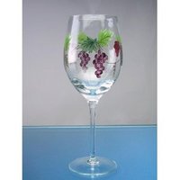 SL500_AA300_2   Large Wine Goblet Glasses Crystal 15oz (Set of 4)
