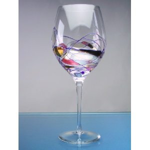 SL500_AA300_3 Milano 30z Giant Crystal Wine Glasses (Set of 4) cup