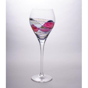 SL500_AA300_4 Milano Crystal Red Wine Glasses (Set of 4)