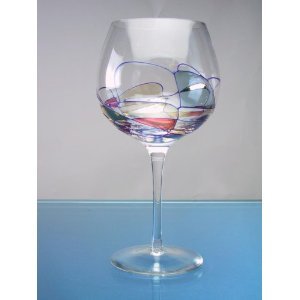 SL500_AA300_5 Milano Balloon Wine Glasses Crystal 28oz (Set of 4)