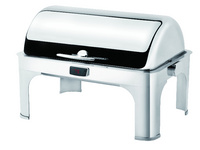 Dripless Oblong Chafing Dish W/S.S.Legs/T-Controller