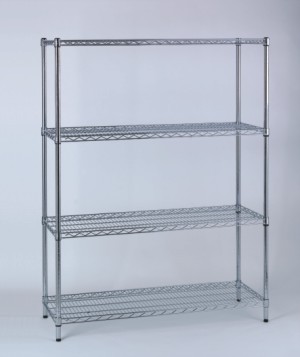 STAINLESS STEEL WIRE SHELVING