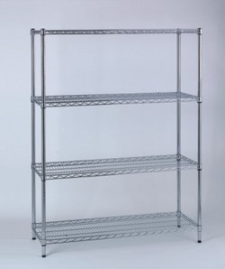 STAINLESS STEEL WIRE SHELVING