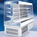 Double-sided Air Curtain Cabinet