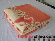 100% Australian Wool Pile Print Blanket