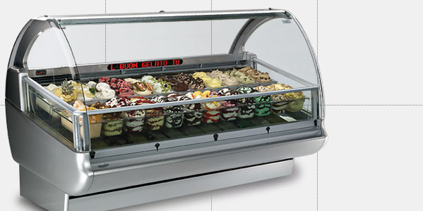 ice cream cabinet for professional
