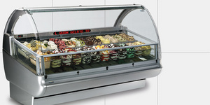 ice cream cabinet for professional