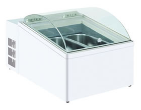 Tabal top ice cream cabinet