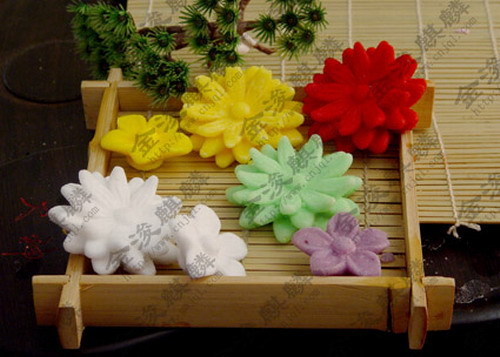 salt sculpture mould-frosted chrysanthemum