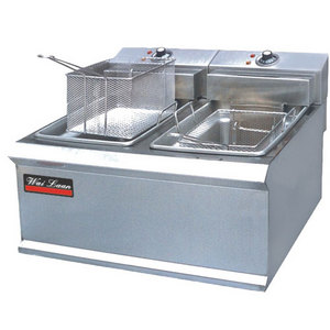 2-Tank 2-Basket Electric Fryer