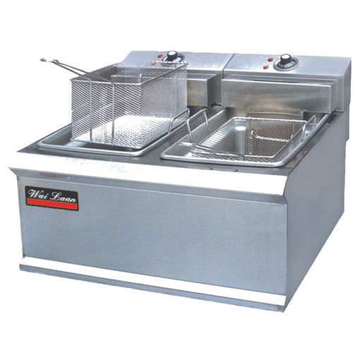 2-Tank 2-Basket Electric Fryer