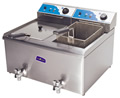 Bi-lank & Bi sieve Elevtric Fryer