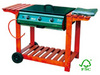  3 Burner Gas BBQ W/flatbed