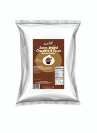 Biadgi sweet ground chocolate and cocoa powder