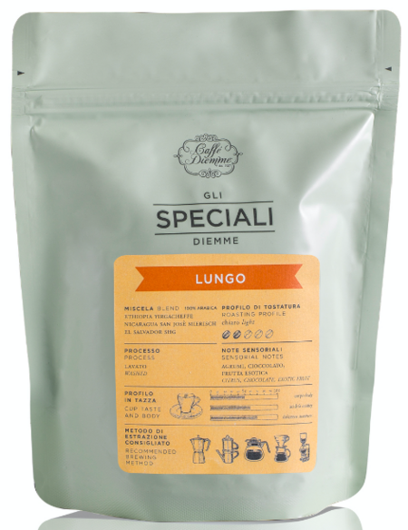 'Gli Speciali - Lungo' coffee blend in beans