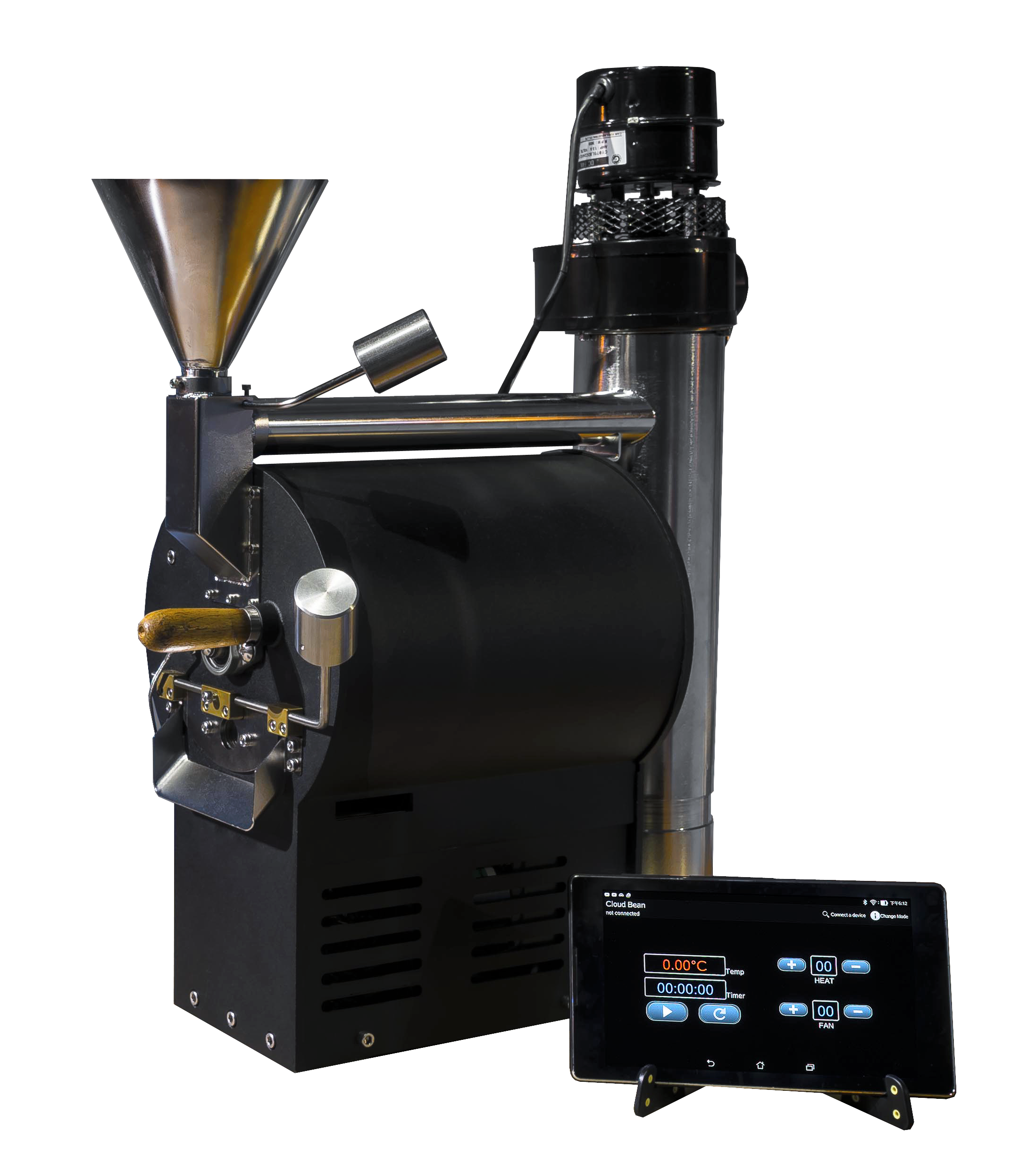 Commercial coffee roaster