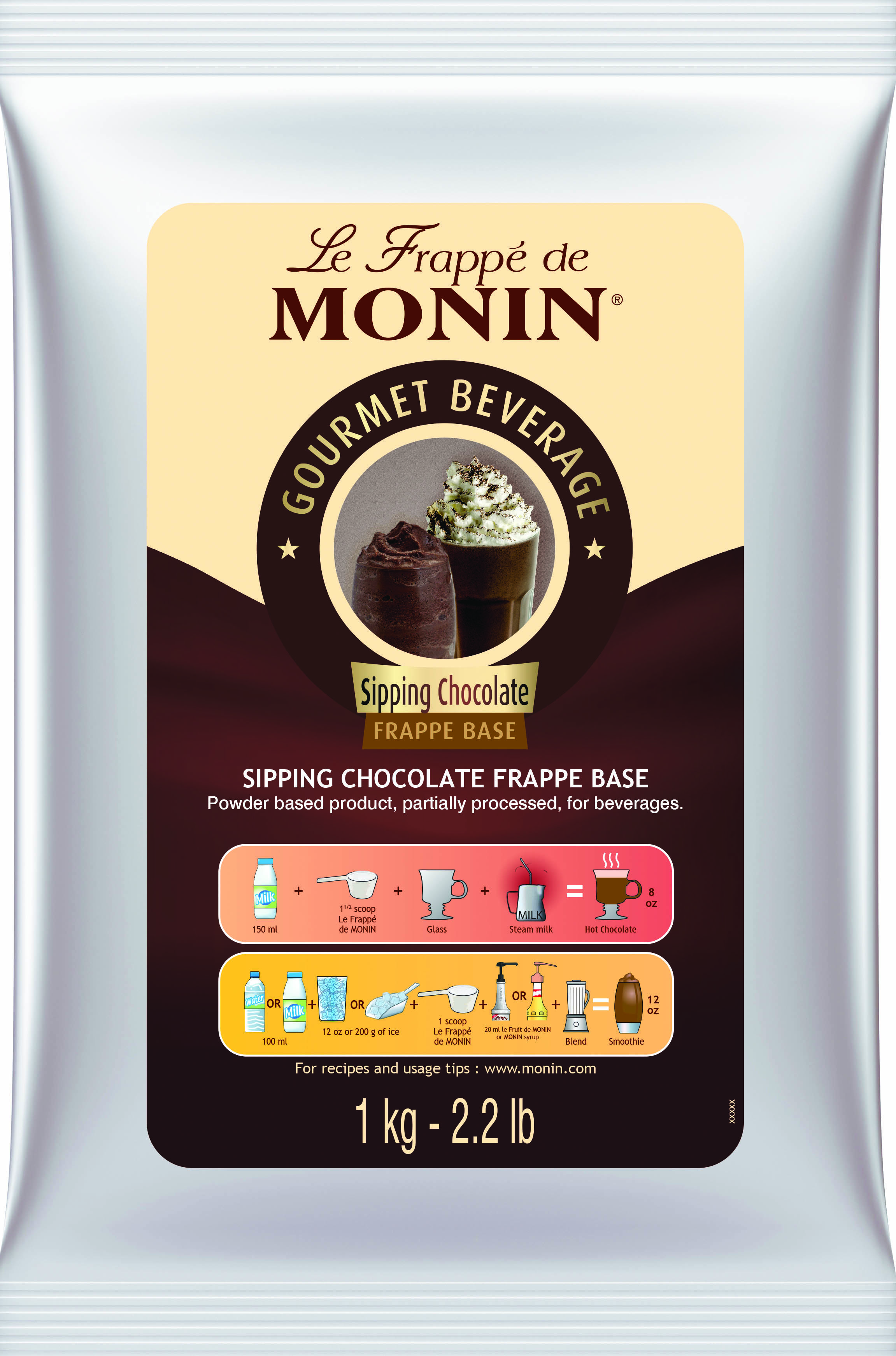 MONIN Sipping Chocolate Frappe