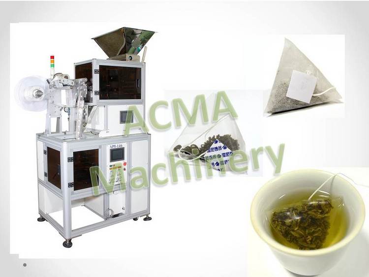 Pyramid Tea Bag Packing Machine