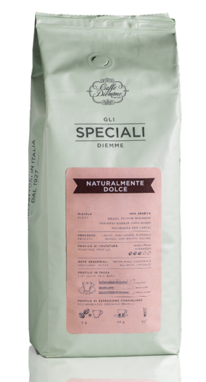 'Gli Speciali - Naturalmente Dolce' coffee blend in beans