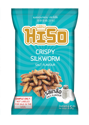 Hiso Snack (Crispy Silkworm) Original Flavour