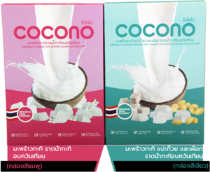 COCONO Thai dessert  make  with coconut milk