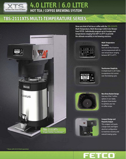 HOT TEA/COFFEE BREWING SYSTEM